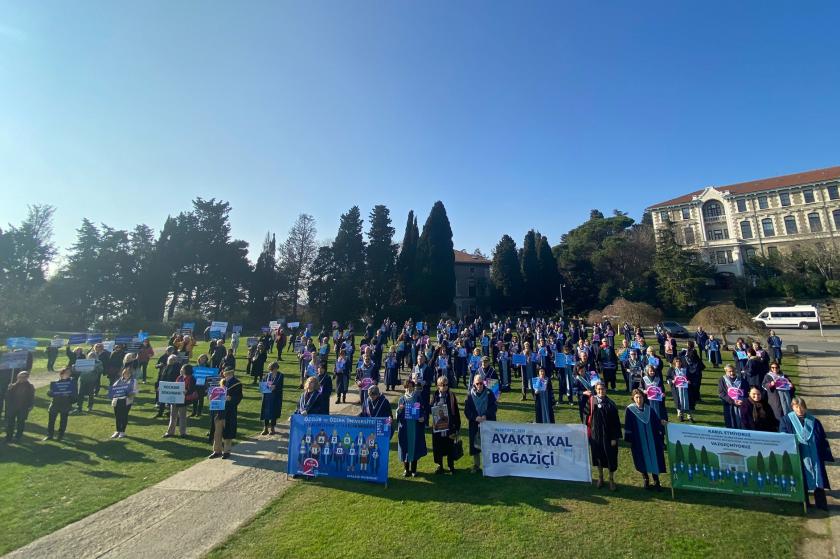 Boğaziçi direnişinin 2. yıl dönümünde bir kez daha seslendiler:  Mücadelemiz sürecek