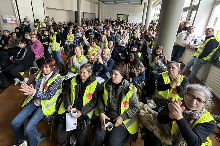 Almanya’da hastane çalışanları iş bıraktı