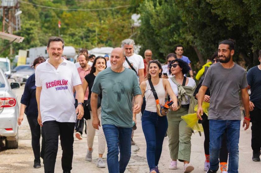 Can Atalay için "Özgürlük Yürüyüşü" ikinci gününde