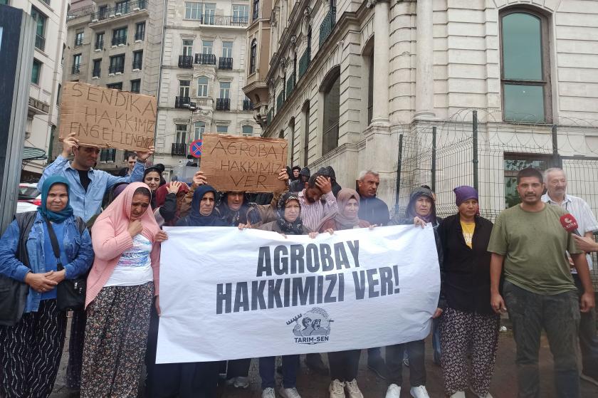 Agrobay işçileri İstanbul’dan seslendi: Haksızlığa boyun eğmedik işten atıldık