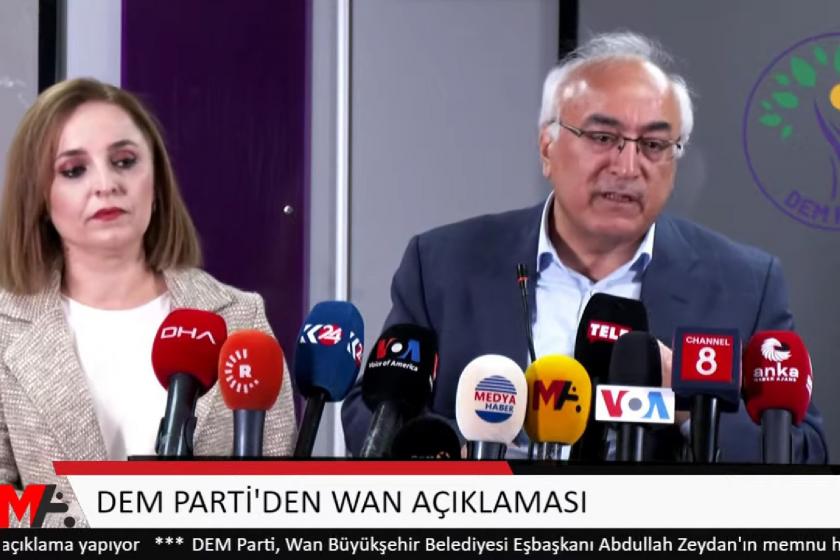 DEM Parti'den Abdullah Zeydan açıklaması: Siyasi müdahale ile karşı karşıyayız