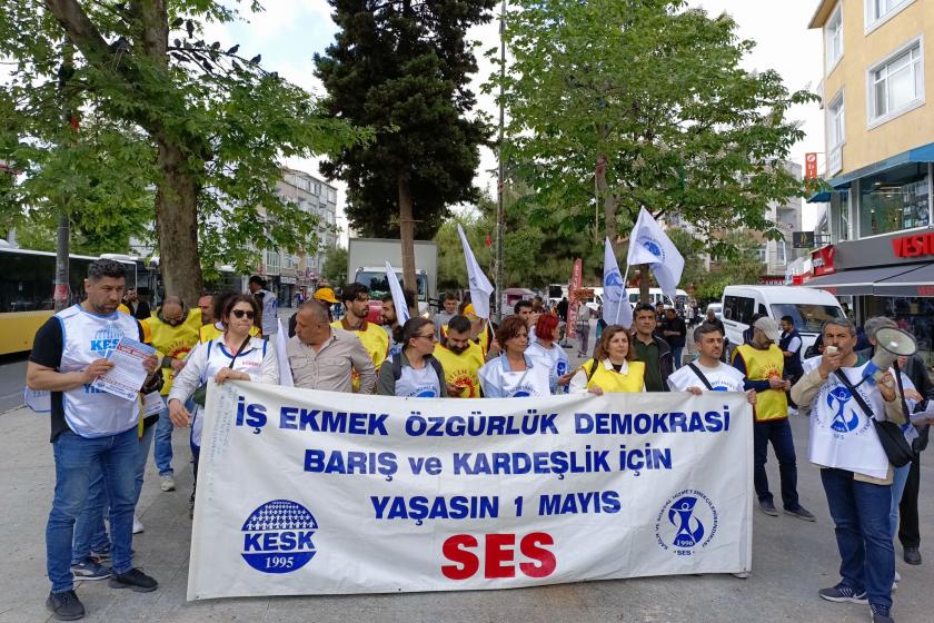 Kamu emekçileri Kocamustafapaşa’da yaptıkları yerel kutlamayla 1 Mayıs'a çağırdı