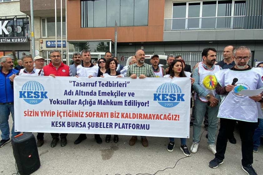 "Kamuda tasarruf paketi"ni emekçiler protesto ediyor: Bu sermayeye yeni kaynak paketidir