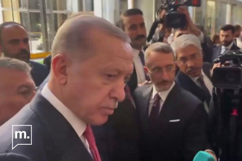 Erdoğan yanıtı A Haber muhabirine verdirdi: Somut adım beklemeyin