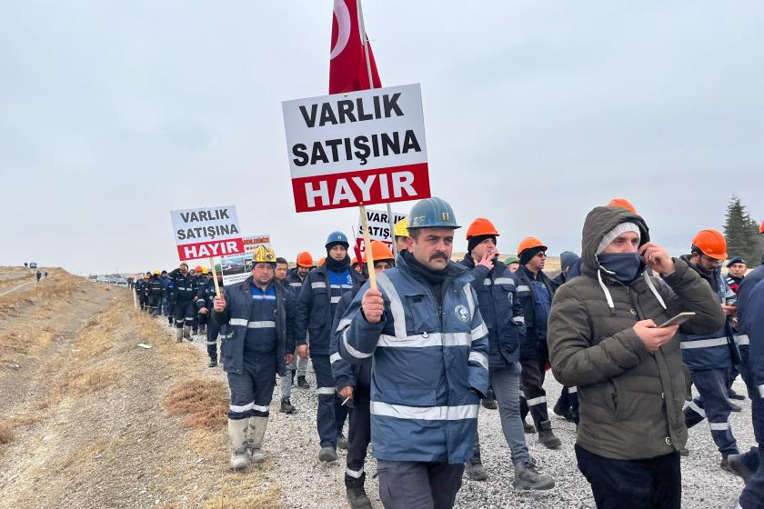 Çayırhan işçileri yeniden özelleştirmeye karşı yürüyecek