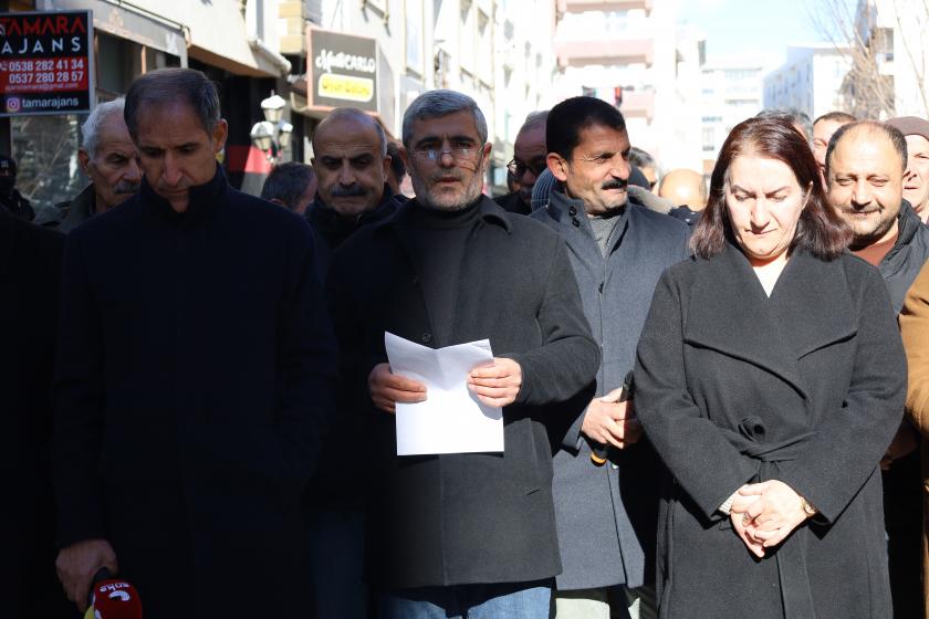 Van’da gözaltılar protesto edildi