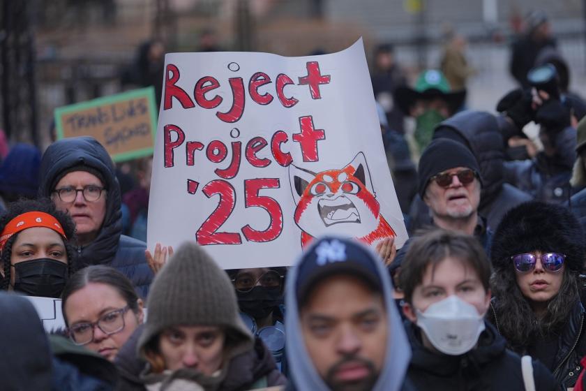 Trump'ın göçmen politikası ve 'Proje 2025' 50 eyalette protesto edildi