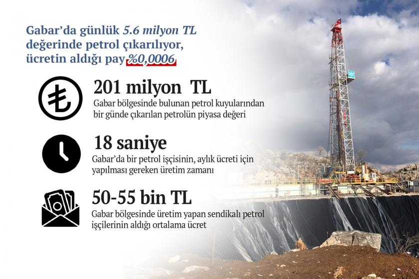 Gabar'da günlük üretim değeri 5.6 milyon TL: Bir işçinin maaşı sadece 18 saniyelik üretimle karşılanıyor