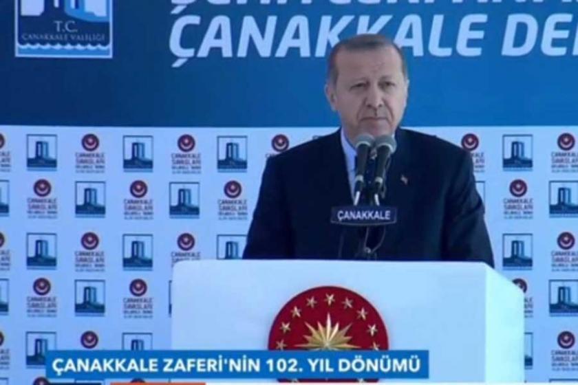 Erdoğan: Yeni Çanakkaleler olmasın diye başkanlığa karşılar