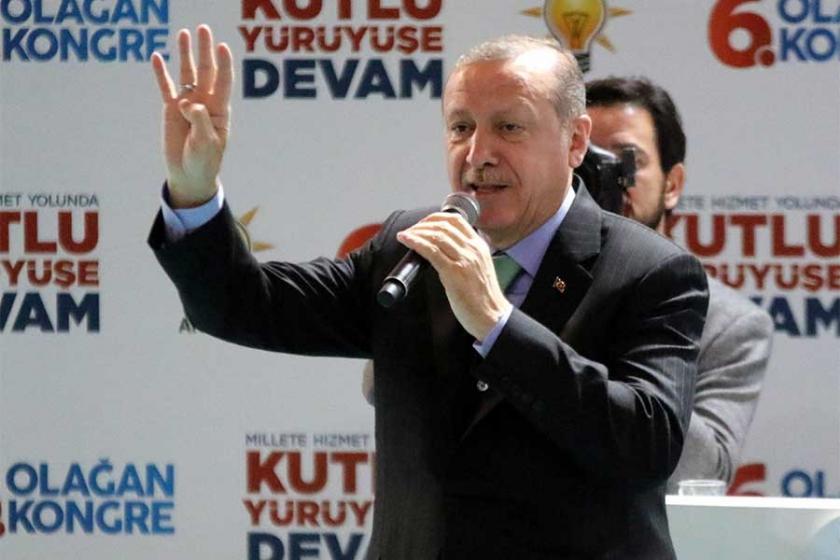 Erdoğan 'Afrin', taşeron işçi 'Kadro' dedi