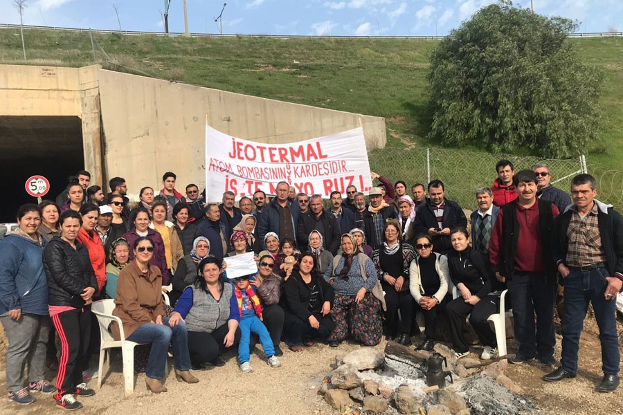 JES şirketi gidene kadar Uzundere'de nöbet sürecek