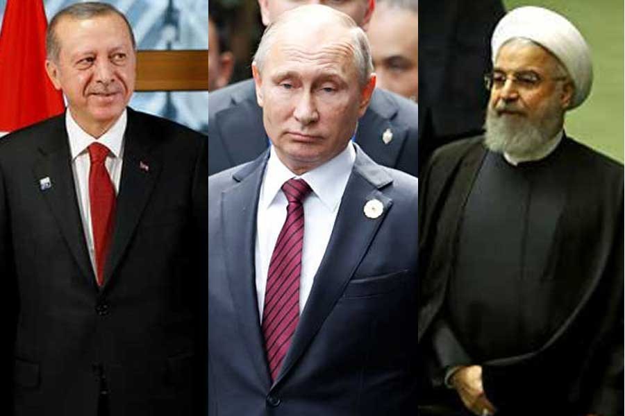 Peskov: Erdoğan, Putin ve Ruhani Nisan'da bir araya gelecek