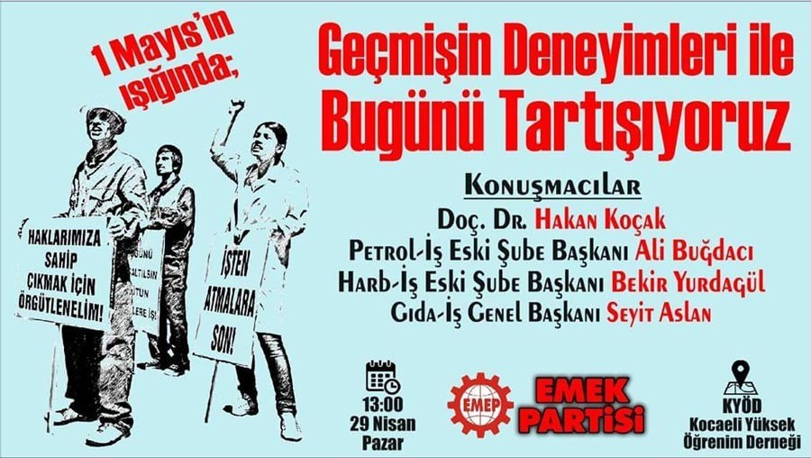 EMEP’ten İzmit'te 1 Mayıs etkinliği