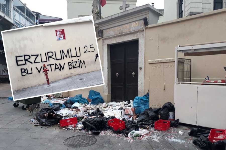 Surp Takavor Ermeni Kilisesi'ne saldıran şahıs hastaneye yatırıldı