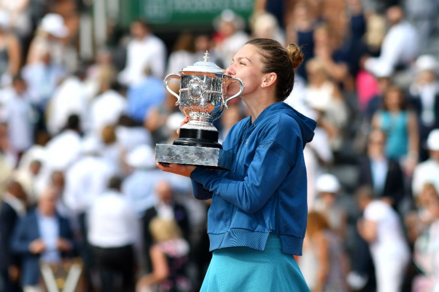 Fransa Açık'ta şampiyon Simona Halep