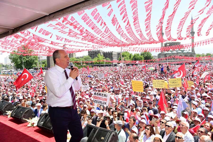 Muharrem İnce: Erdoğan meğer kek ustasıymış