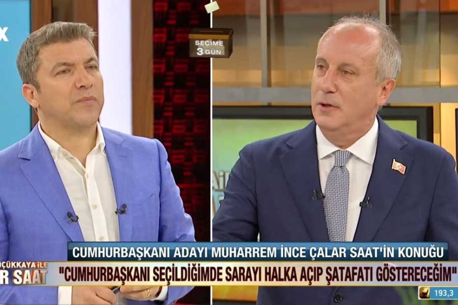 Muharrem İnce'den Erdoğan'a: Ruh hali iyi değil, doktora gitmesi lazım