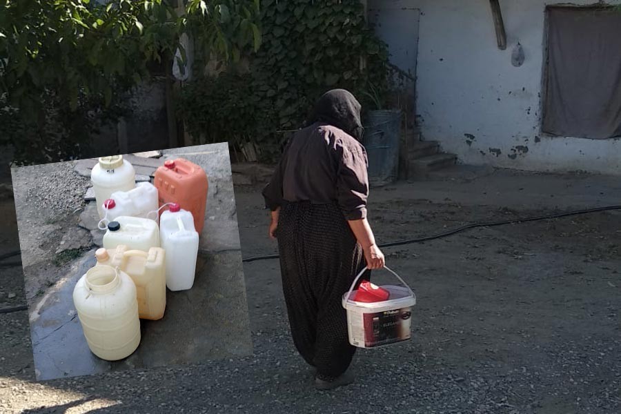 Müsaitseniz gelin ‘bidonlarla’ su taşıyalım!