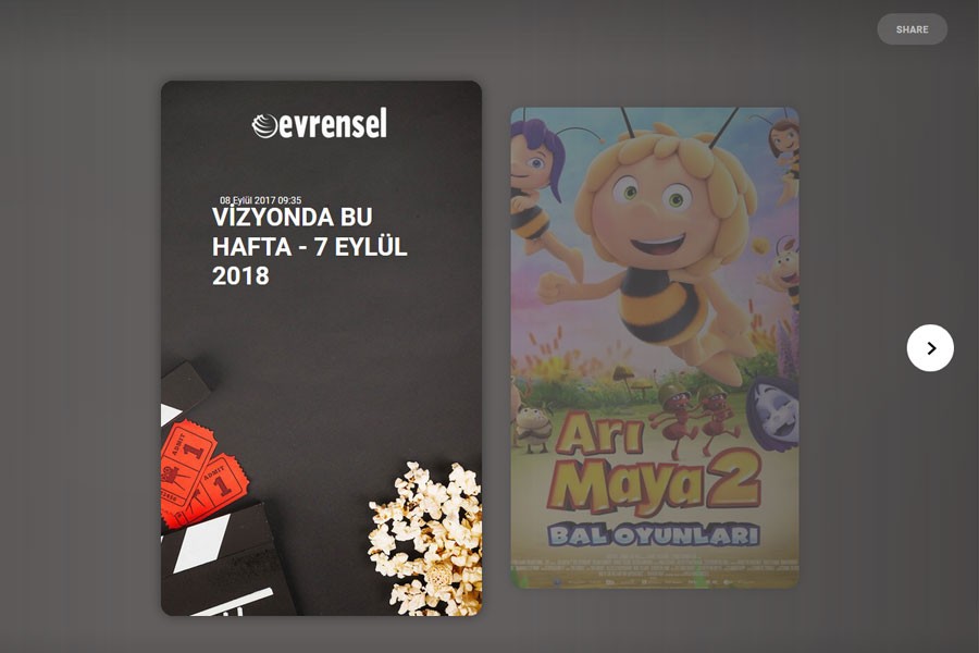 7 Eylül 2018 haftasında vizyona giren filmler