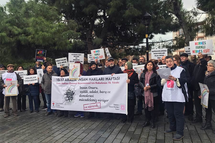 İnsan Hakları Haftası eylemleri: İnsan hakları araçsallaştırıldı