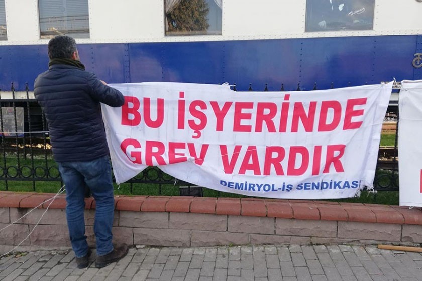 İZBAN grevini erteleyen kararnamenin iptali için dava açıldı