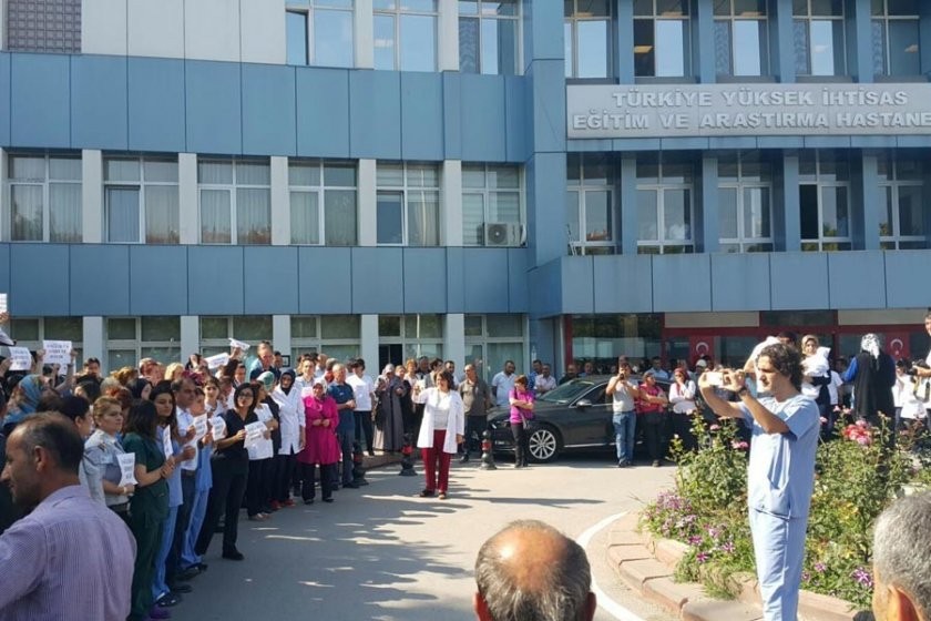 TMMOB: Şehir hastanesi işçilerinin yanındayız