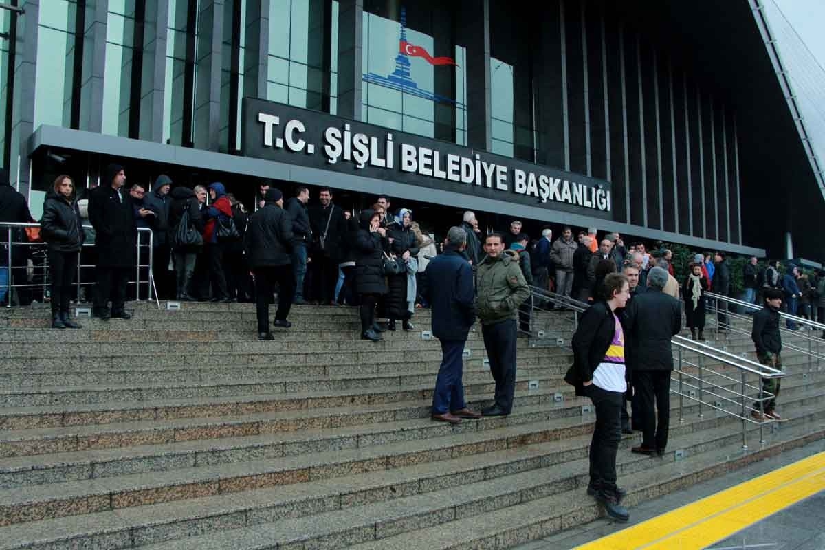 Şişli Belediyesinde grev kararı alındı