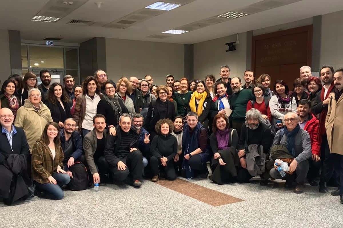 Jail sentences for 27 academics for peace