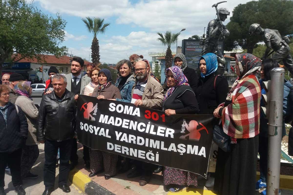 Belediyeden Soma 301 Madenciler Derneğine: Derneği ya boşaltın ya da kirasını verin