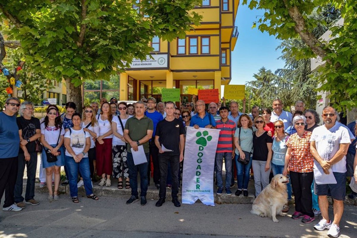 Bursa'da DOĞADER avcılığa karşı açıklama yaptı