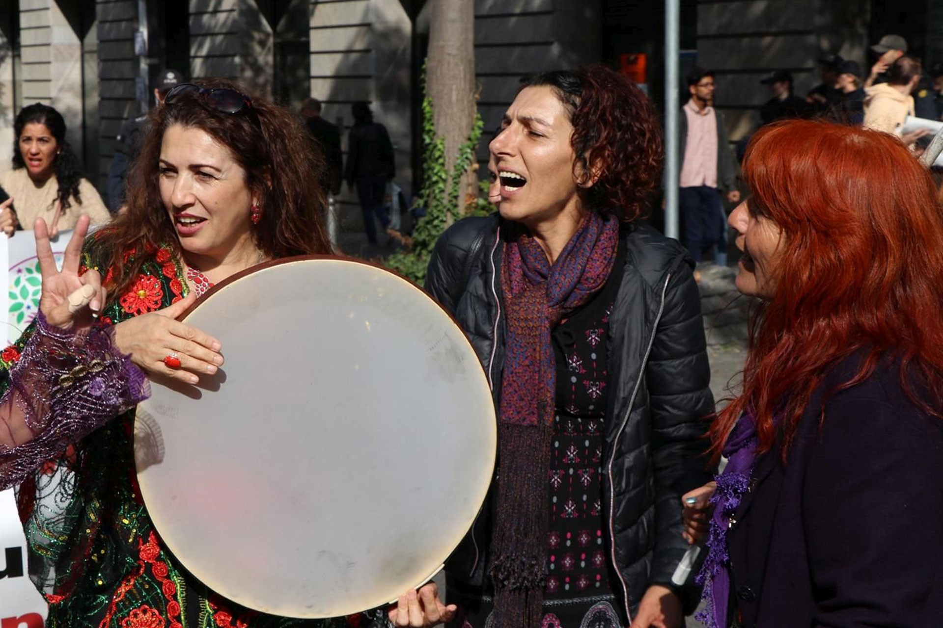 Kayyum atamaları, Stuttgart’ta protesto edildi