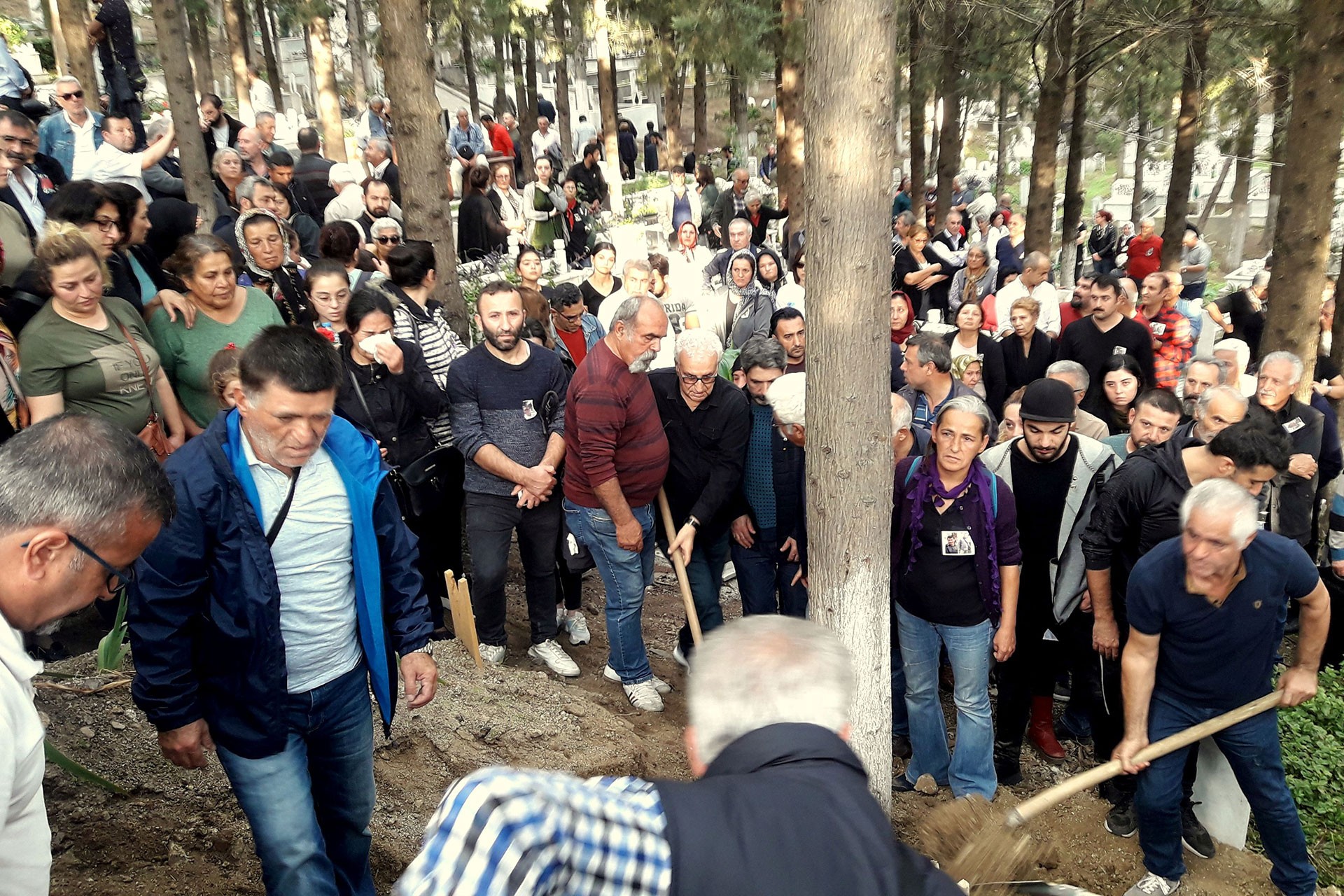 Fazlı Aksoy'un cenaze töreni