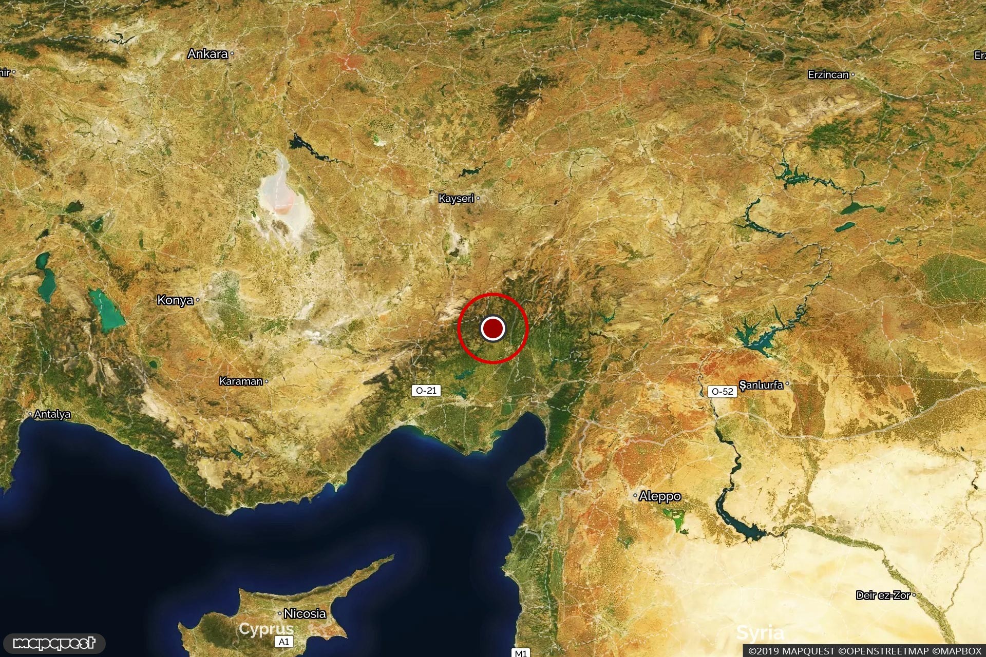 Adana'da 4.0 şiddetinde deprem