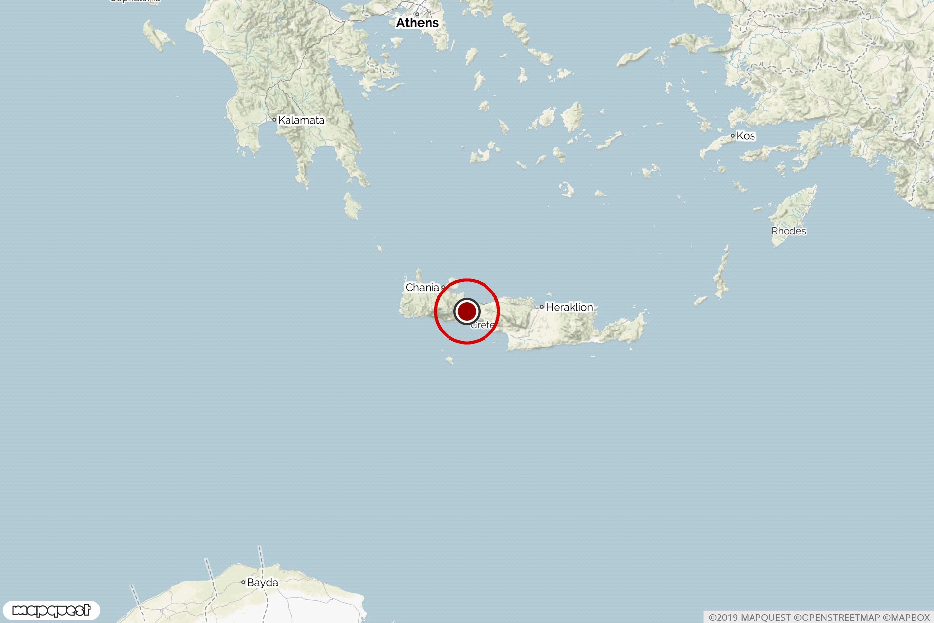 Yunanistan'da 4.3 şiddetinde deprem meydana geldi