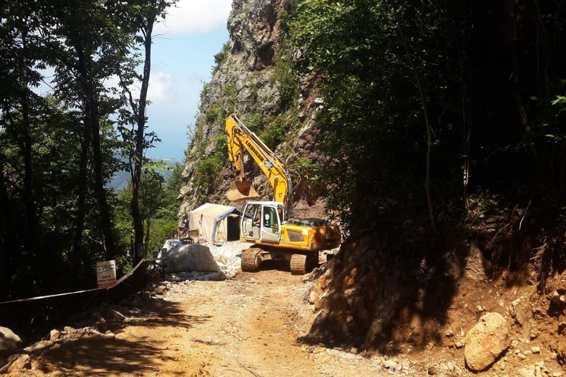 Ünye ve Fatsa'da maden arama sondajının yapıldığı alanlar