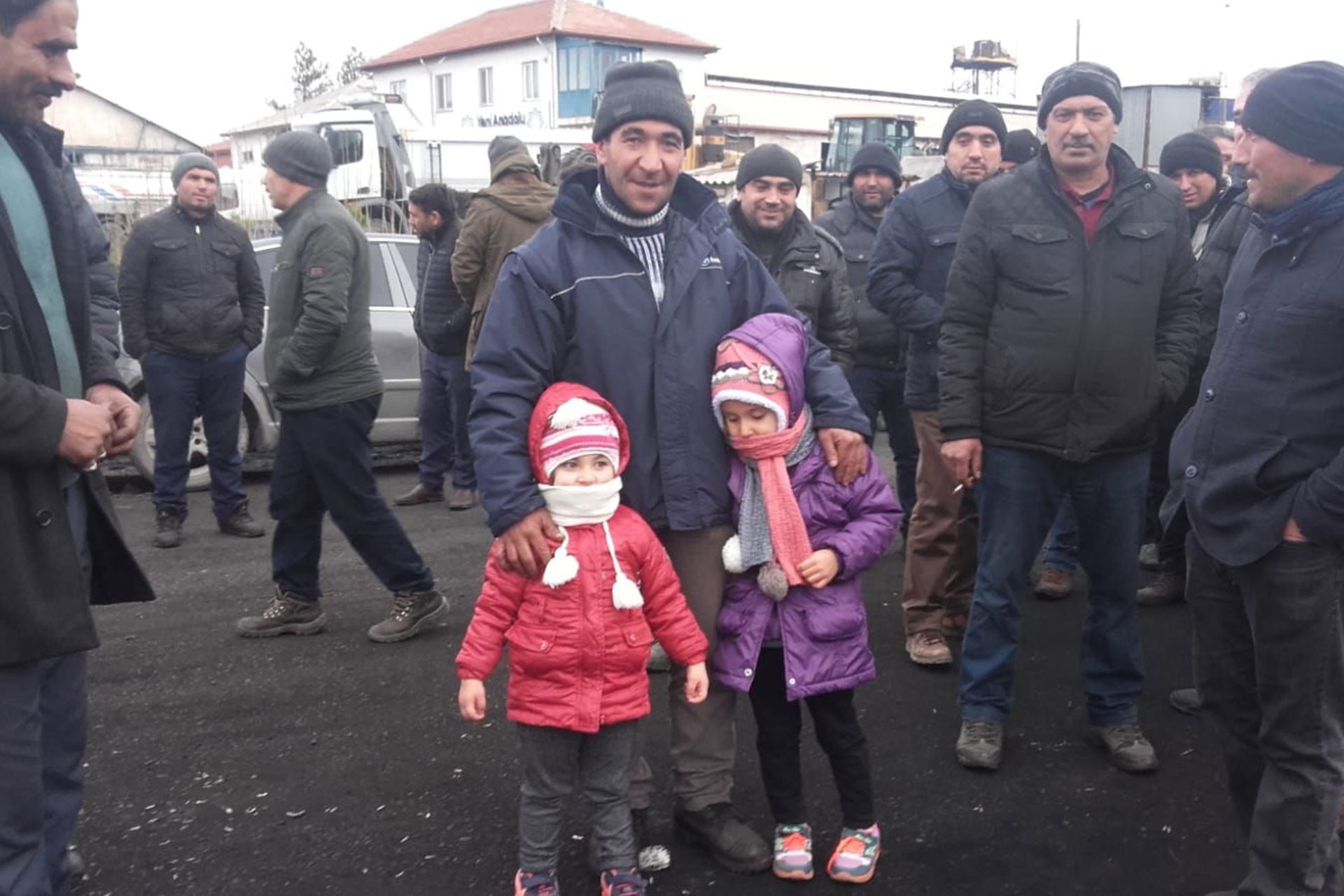 Sorgun'da işten atılan maden işçileri