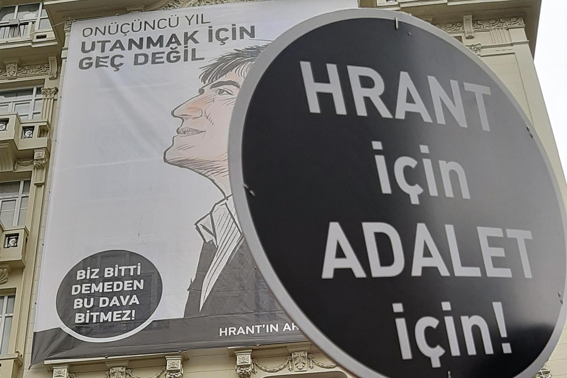 'Hrant için Adalet için' dövizi