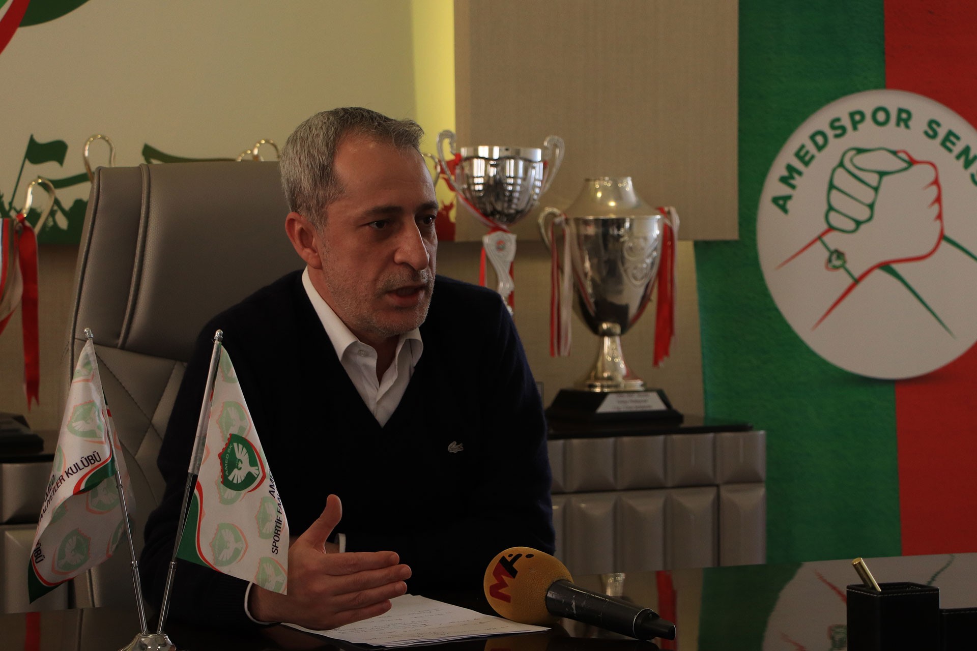 Amedspor: Şiddet uygulayacağınız Cizrespor yok artık