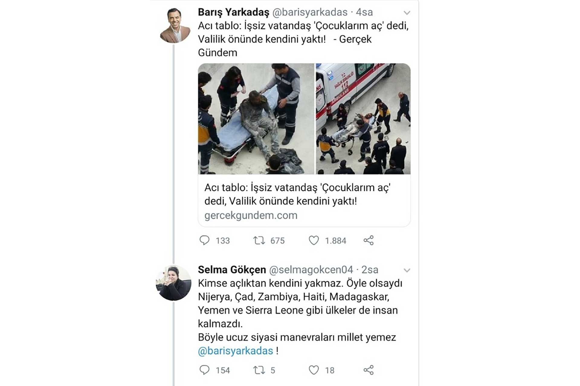 AKP'li Selma Gökçen'in skandal paylaşımı