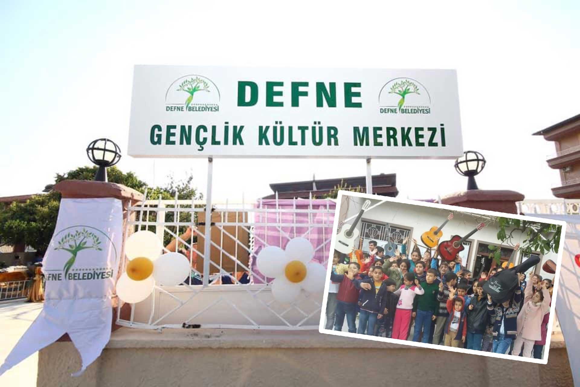 Hatay'da Defne Belediyesinin tek kültür merkezi kapatıldı