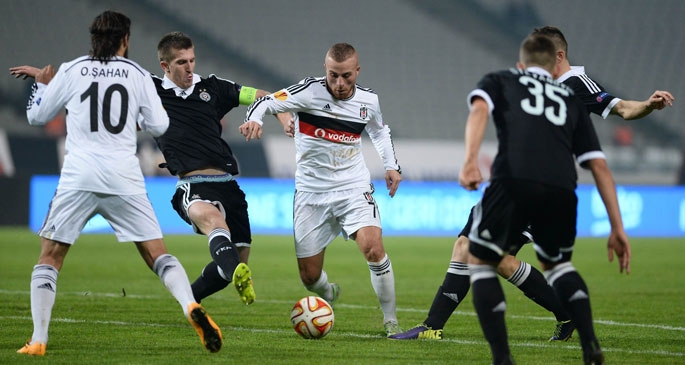 Beşiktaş Partizan'ı bu kez de  2-1 yendi