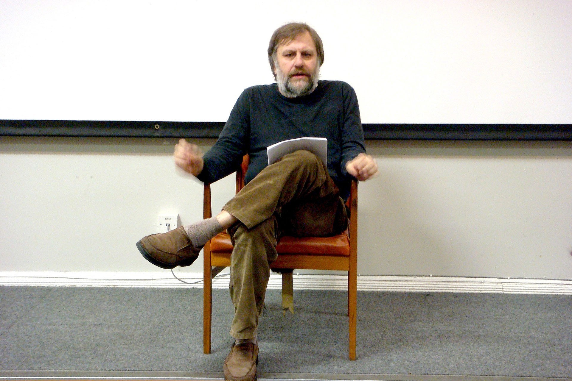 Slavoj Zizek’s historical moment and his strange communism