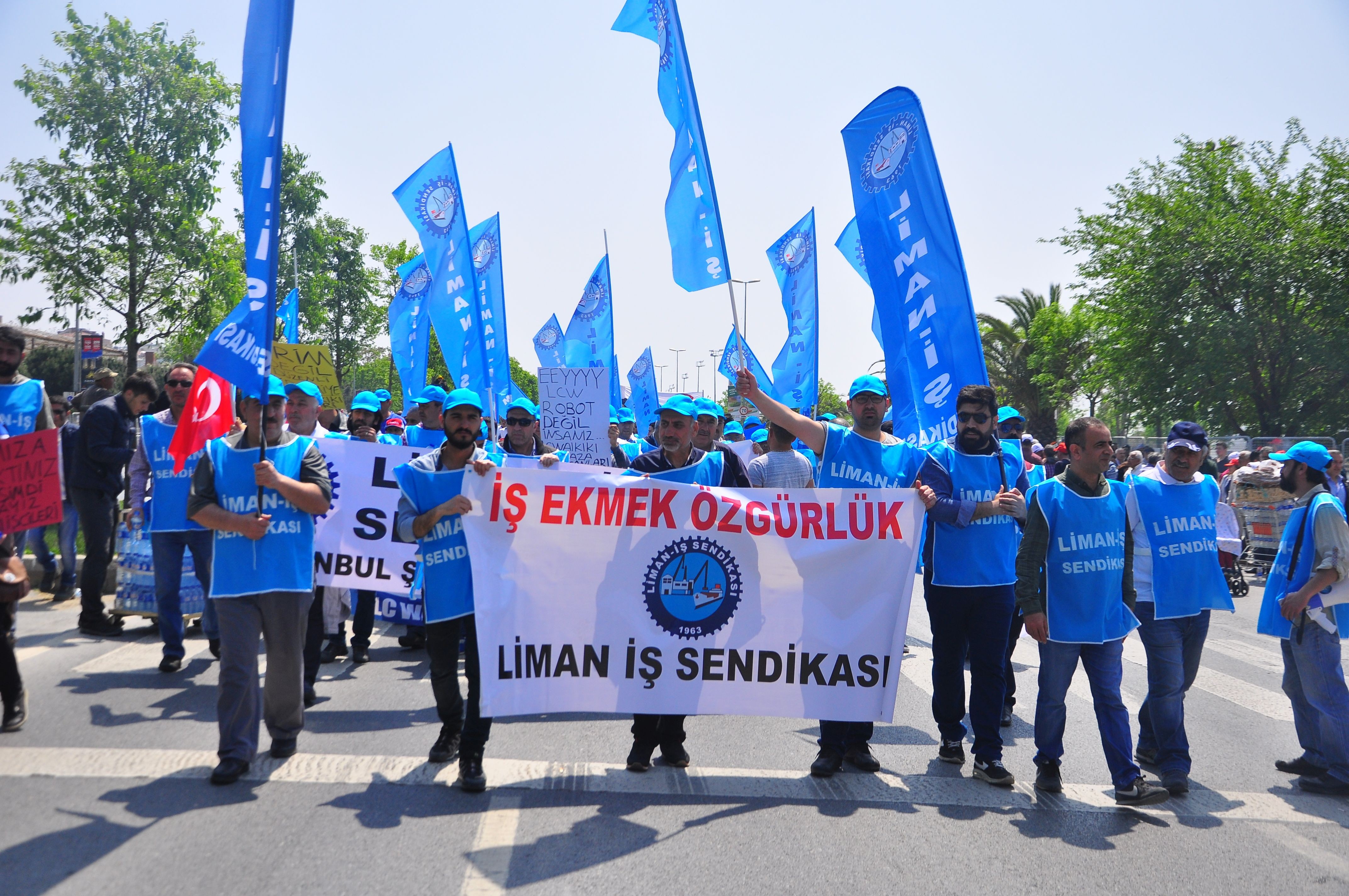 Liman-İş Sendikası: Tüm işçileri birleşmeye, birlikte mücadele etmeye çağırıyoruz