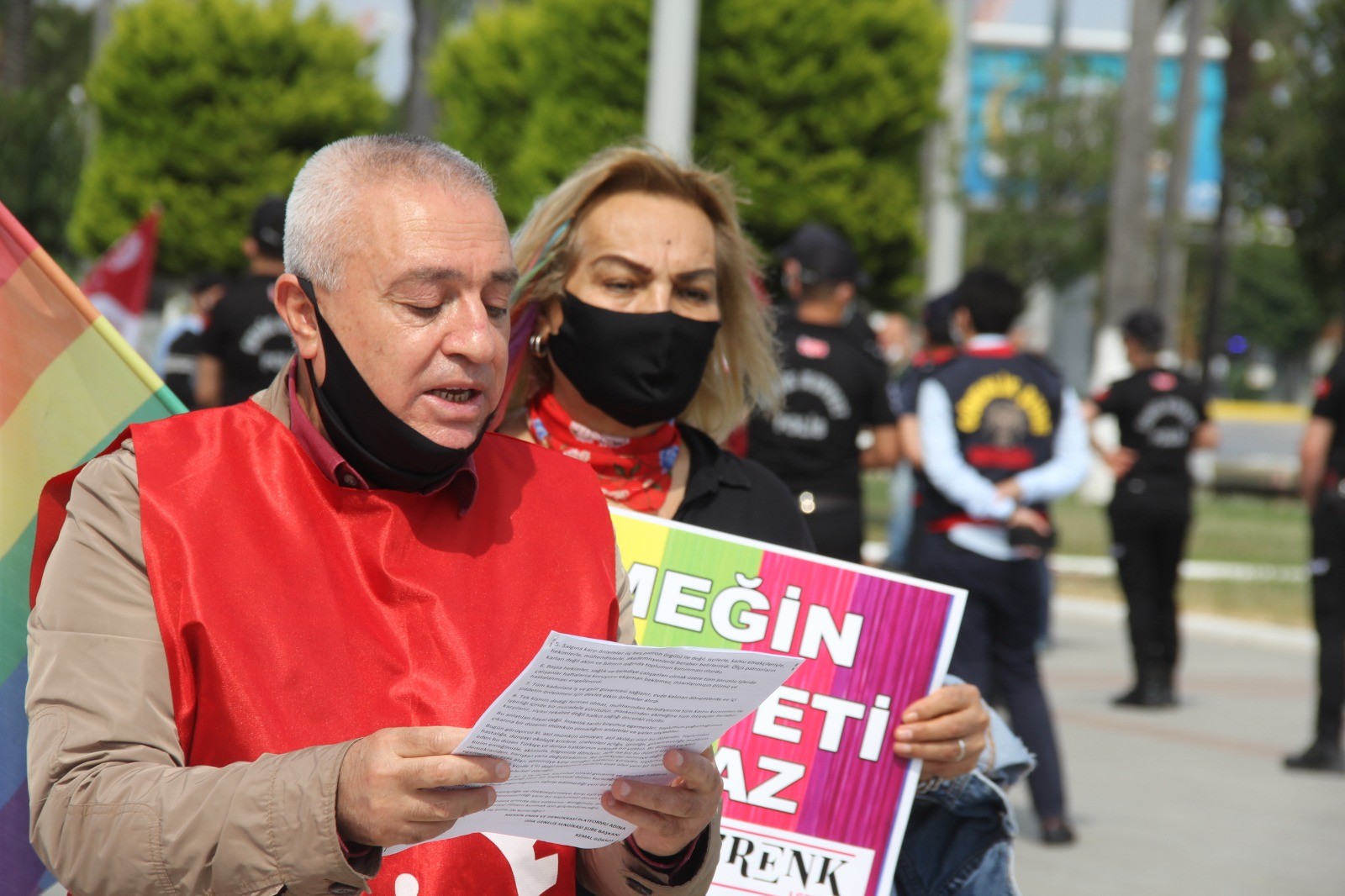 Mersin'de 1 Mayıs açıklamasına 'sınır'