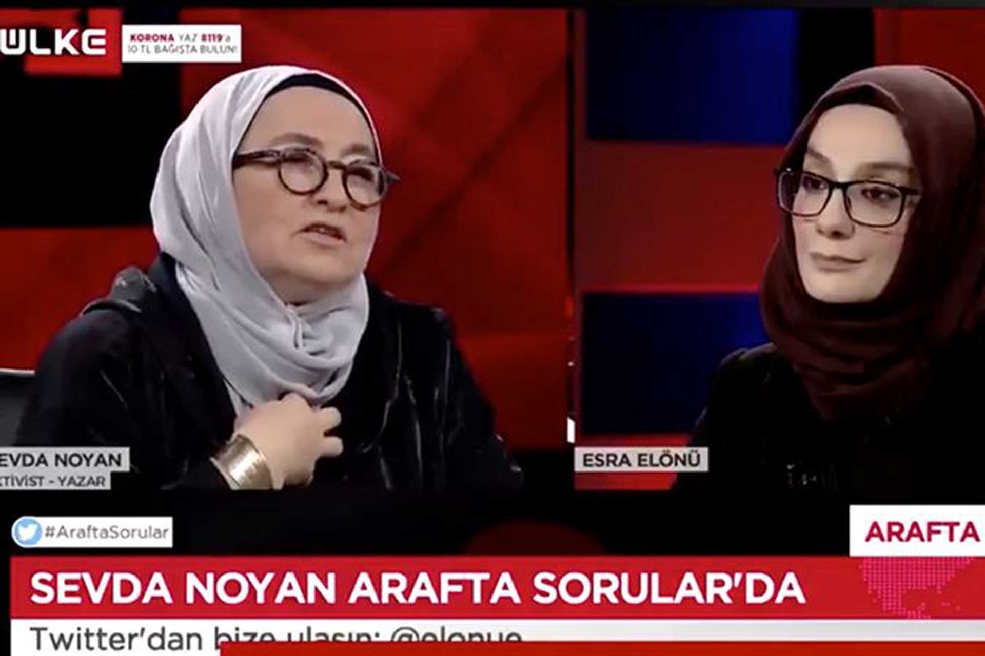 Sevda Noyan, ölüm tehdidi içeren sözleri nedeniyle ifade verdi