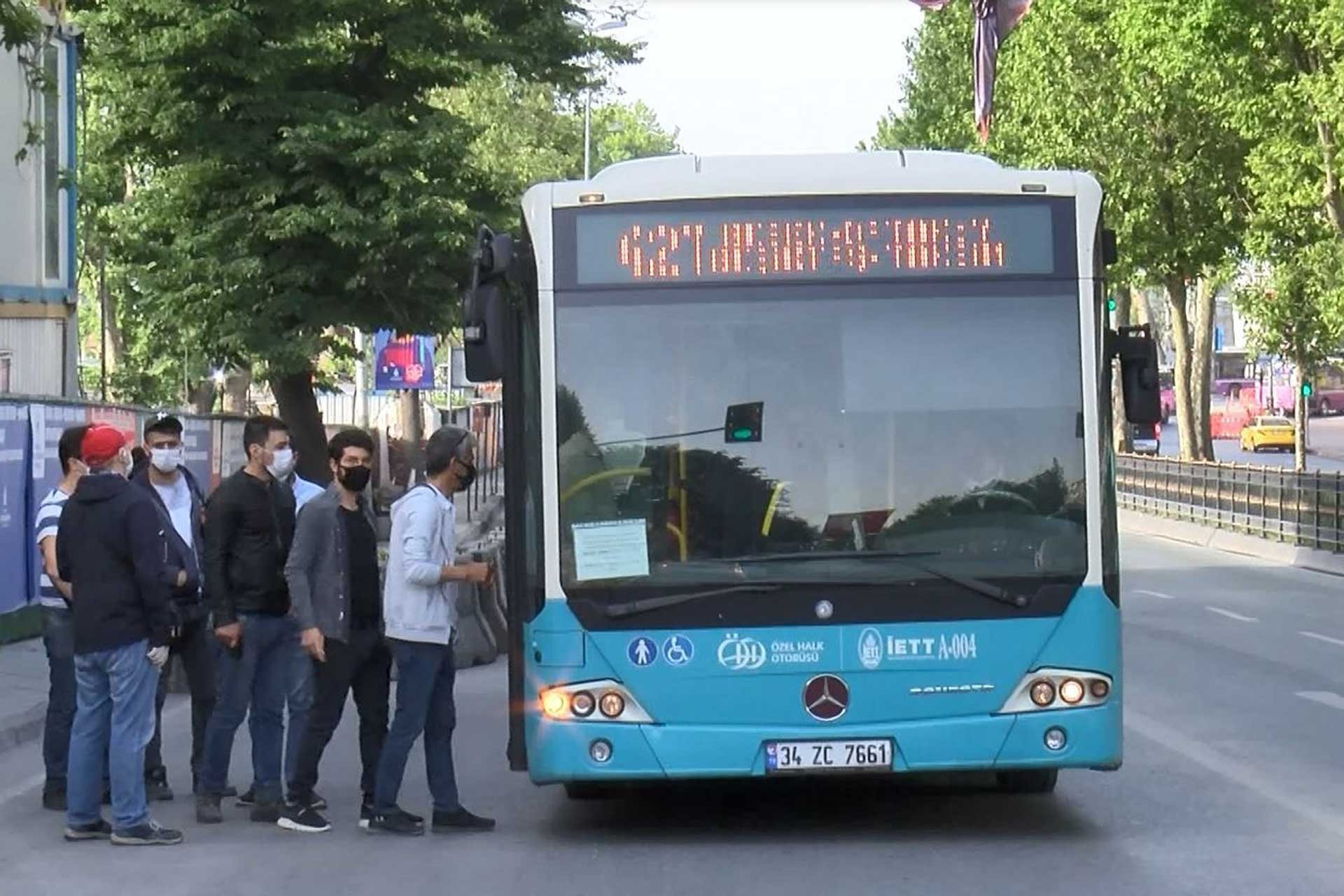 İBB, özel halk otobüsünün 'kumpas' kurularak bozuk gösterildiğini açıkladı