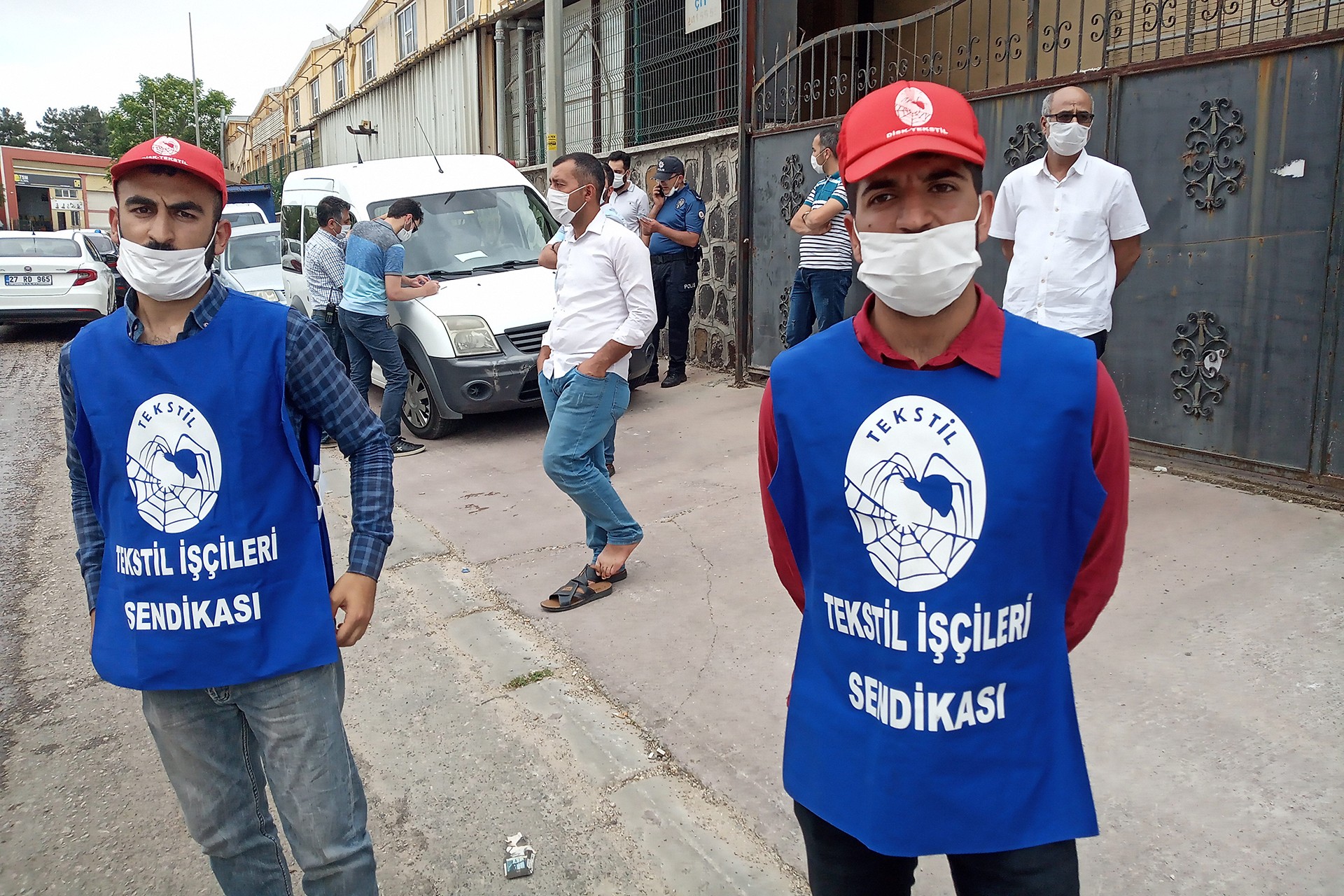 Antep Koza Halı'da işçi dayanışmasına polis baskısı