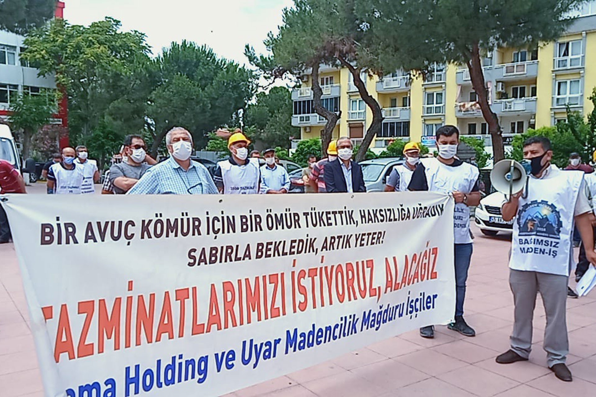 Maden işçilerinin Ankara yürüyüşü öncesi valilik eylem yasağı kararı getirdi