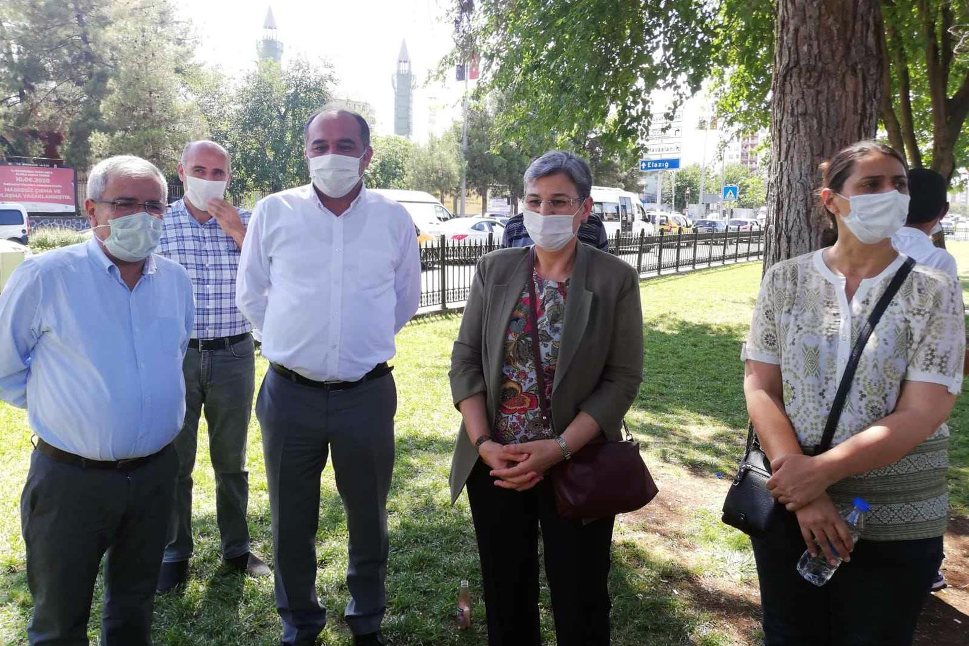 DTK Eş Başkanı Leyla Güven hakkında açılan iki ayrı soruşturma nedeniyle ifade verdi