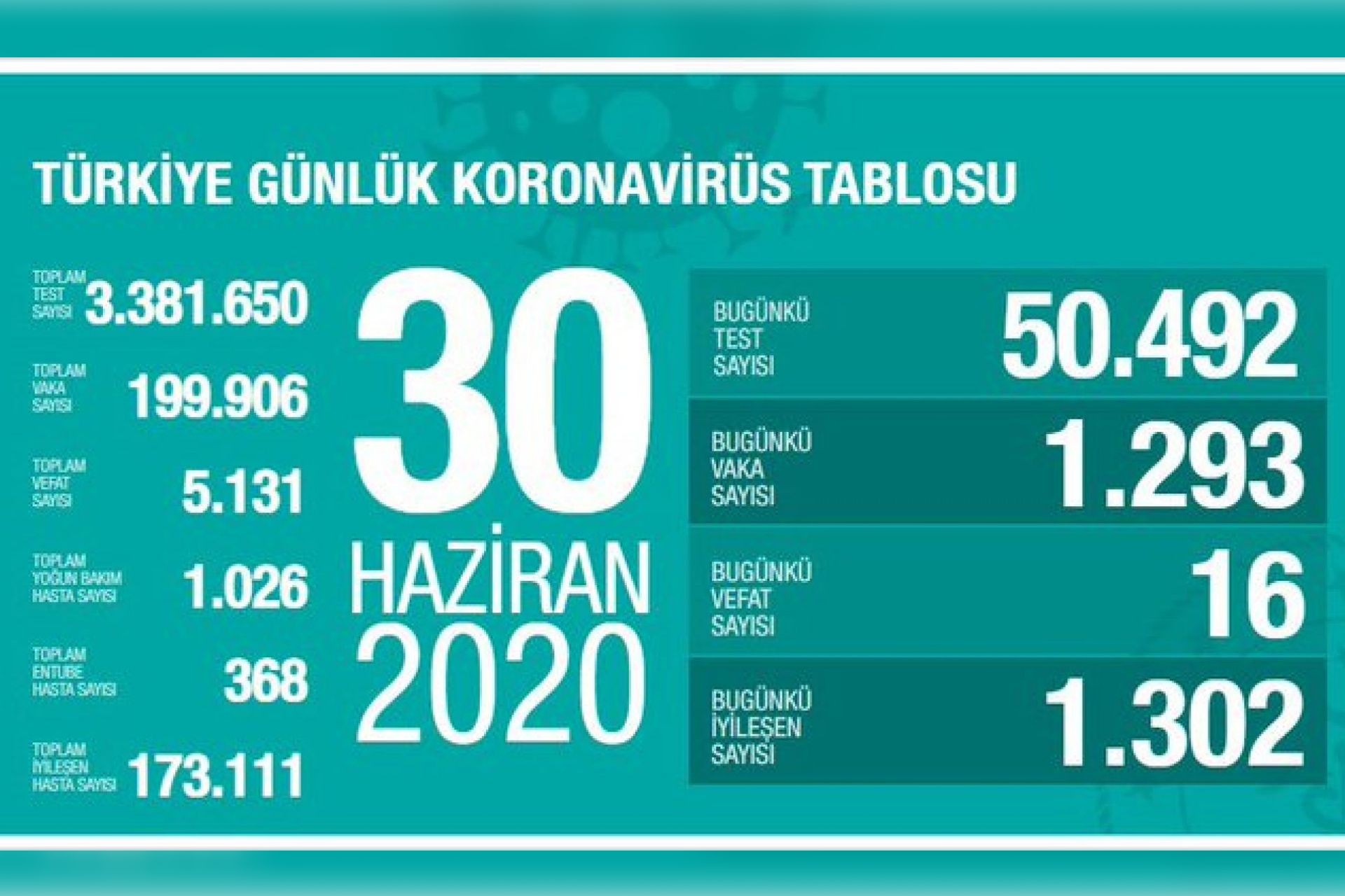 Türkiye'de koronavirüsten yaşamını yitirenlerin sayısı 5 bin 131'e yükseldi